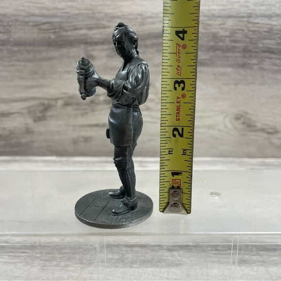 1974 Franklin Mint Pewter The People of Colonial America "The Silversmith" - Picture 8 of 8